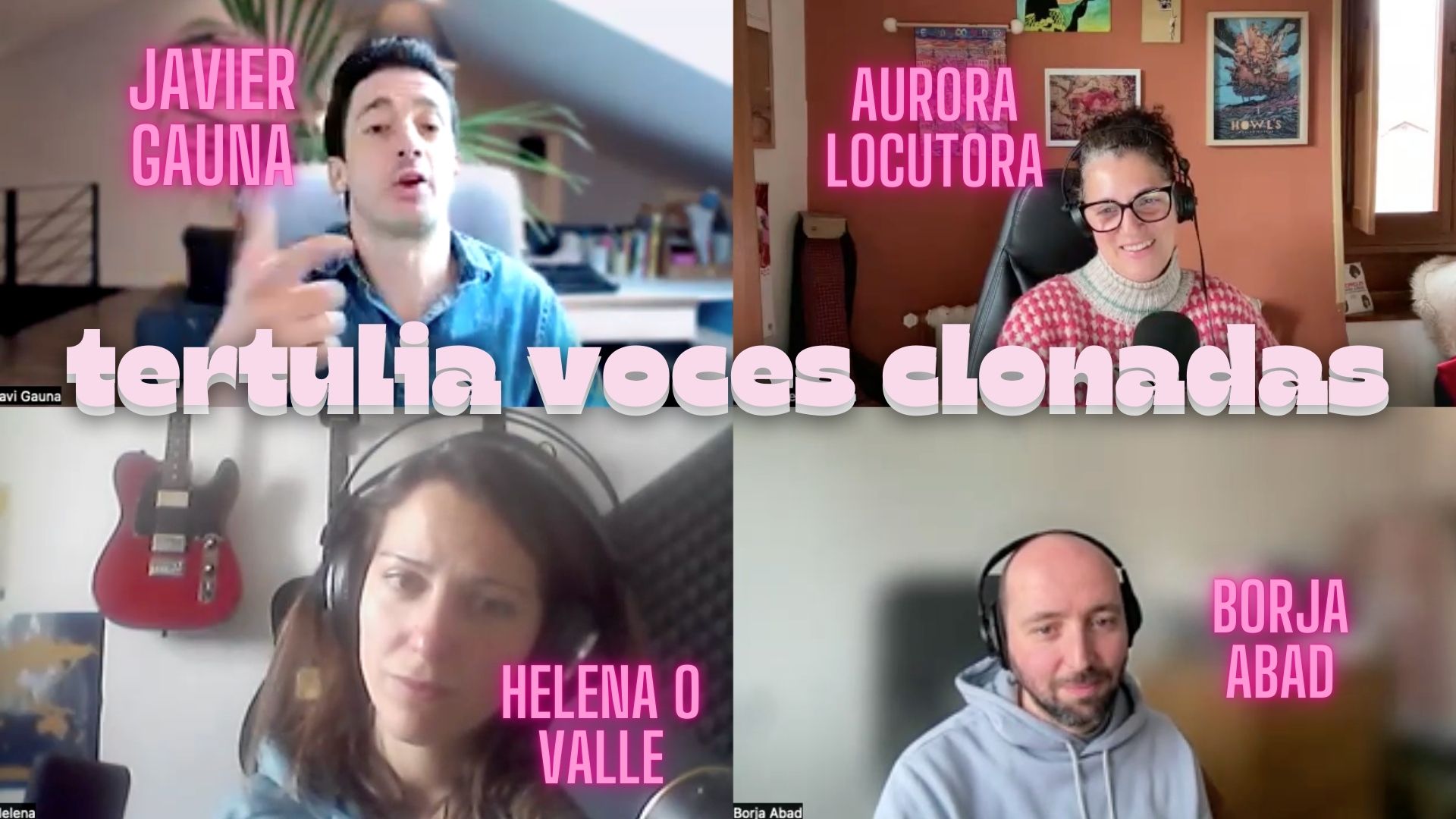 voz clonada,voz humana, locutores online